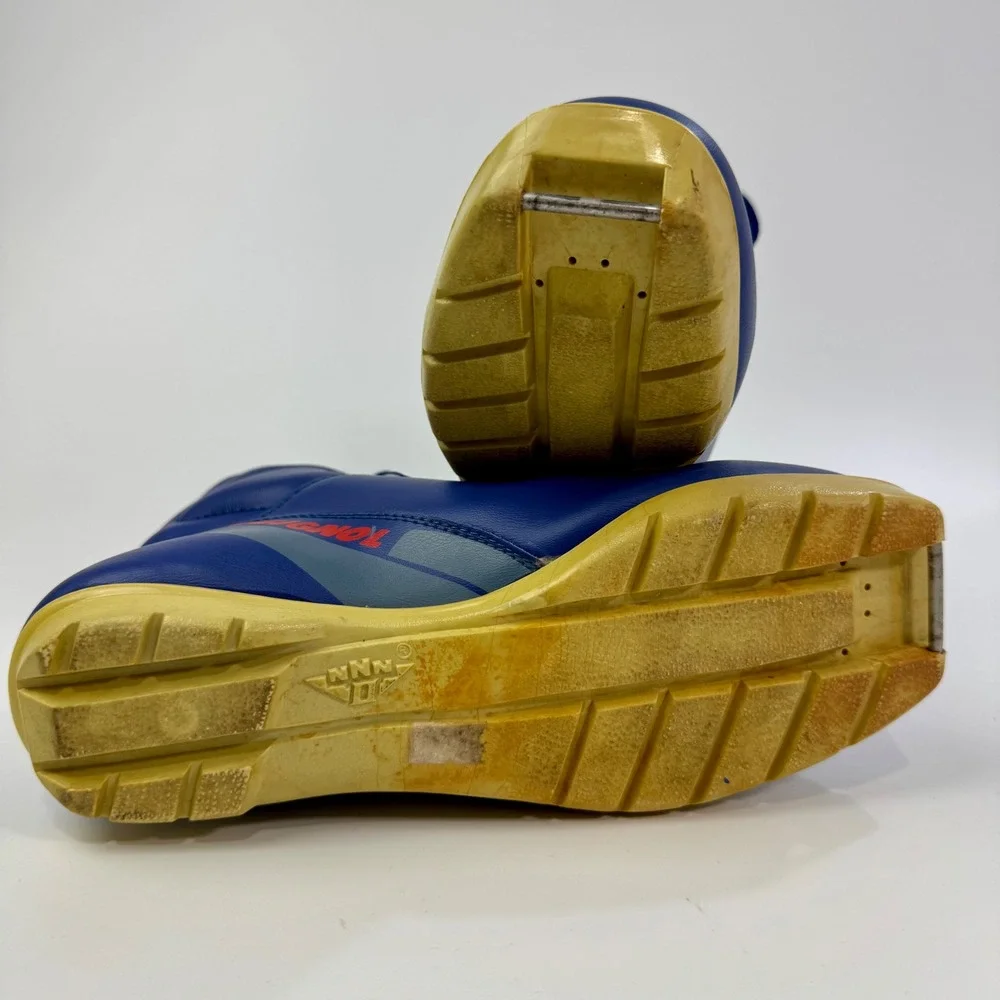 Rossignol Vintage Blue NNN Cross Country Ski Boots Made in Italy Women aprox‎ 8